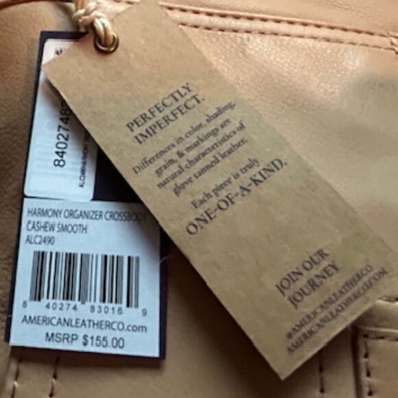 NWT American Leather Co. Leather Purse - Picture 2 of 5